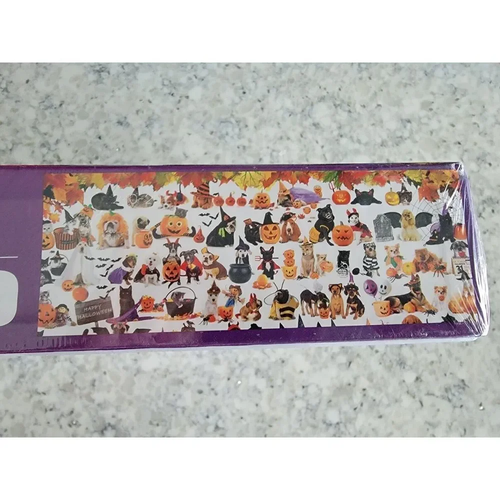 1000 Piece Eurographics Puzzle HALLOWEEN‎ PETS Cats Dogs in Costume NEW SEALED